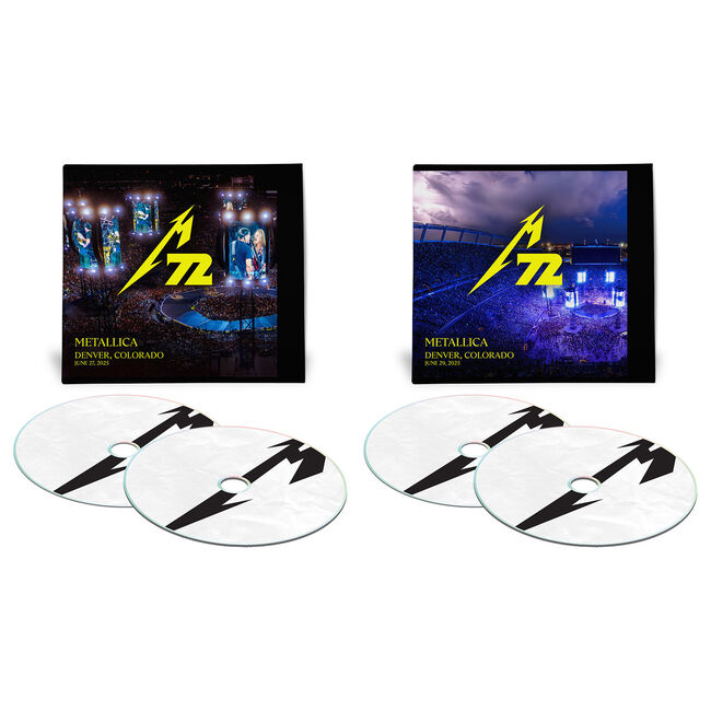 Live Metallica: Denver, CO - M72 Tour Two Day Show CD Bundle, , hi-res